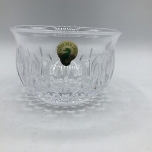 Waterford Crystal Lismore Open Sugar bowl‎ acid etched and label